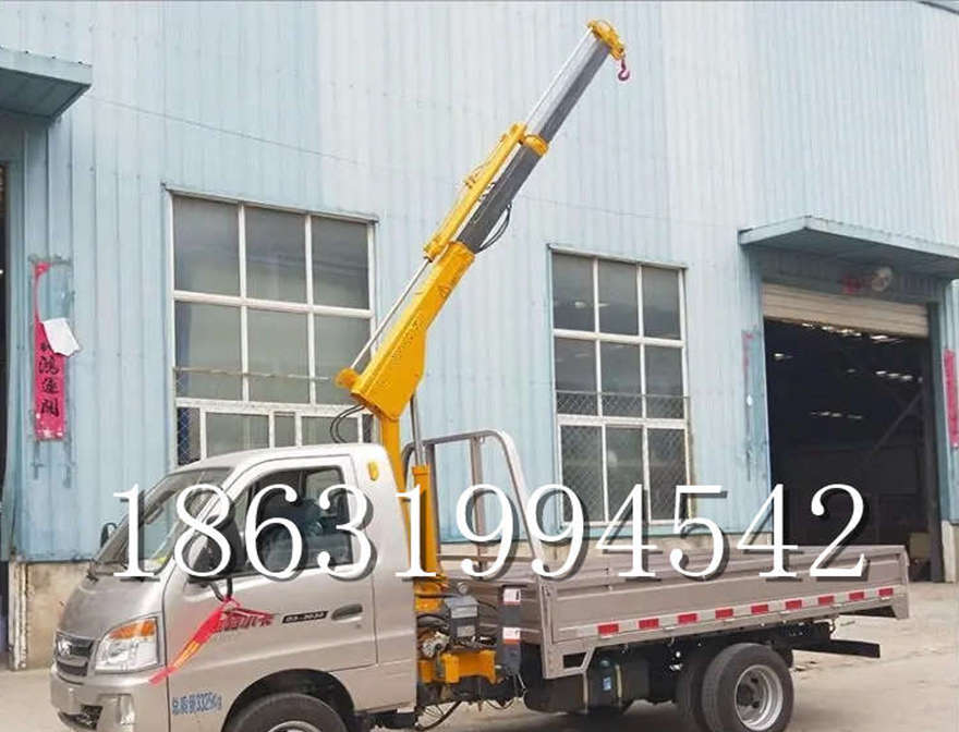 花垣县随车吊机小型履带吊车载随车吊机固定车载吊出租履带式液压小型随车吊